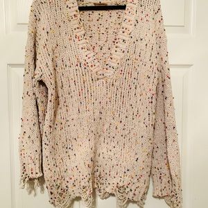 Distressed Sweater